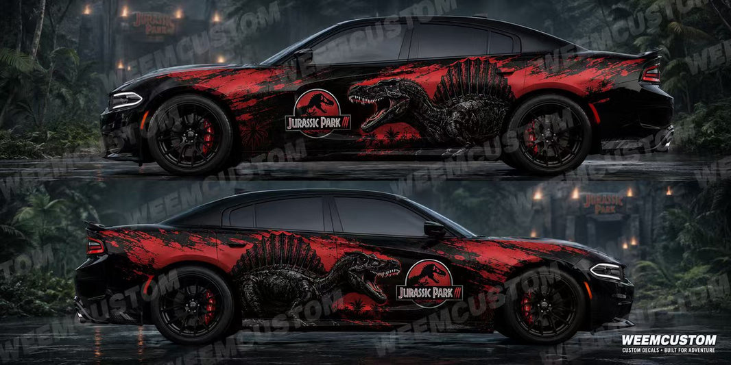 Jurassic Park Predator Full Vehicle Wrap