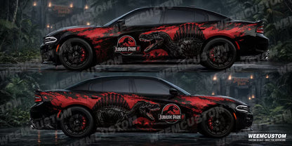 Jurassic Park Predator Full Vehicle Wrap