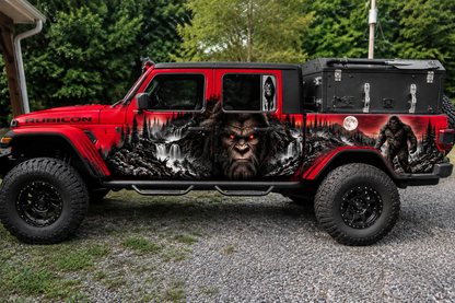 red jeep gladiator