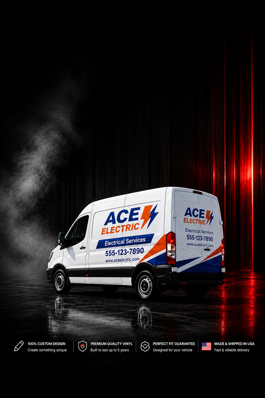 Custom Business Decals – Professional Vehicle Graphics for Vans, Trucks & Cars | WEEM Custom