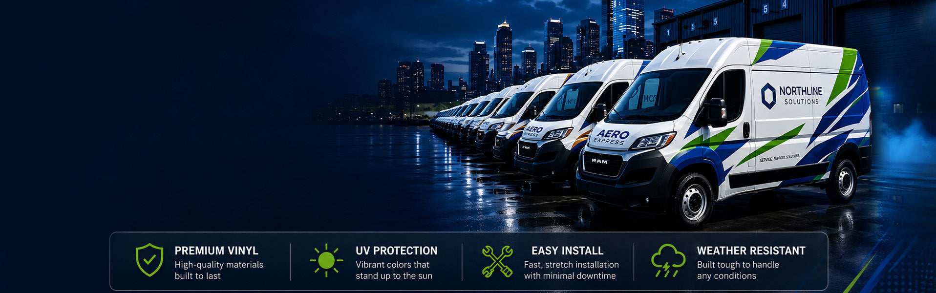 Custom Fleet Wraps – Professional Vehicle Graphics for Vans, Trucks & Business Fleets | WEEM Custom