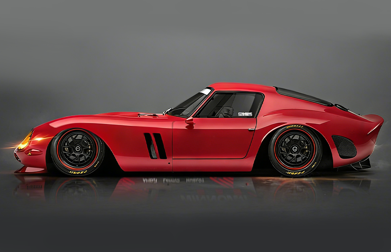 Sports Car Before Custom Decal Wrap – Original Look | WEEM Custom