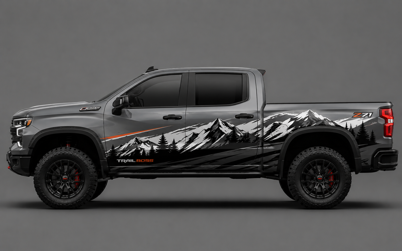 Custom Truck Decals & Vinyl Wrap | WEEM Custom