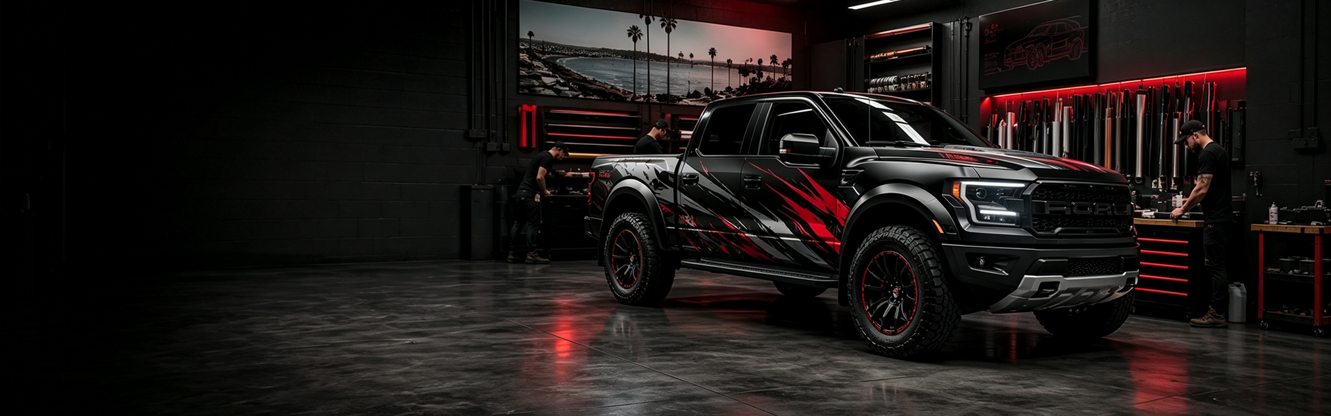 WEEMCUSTOM custom truck vinyl wrap and decal design – premium automotive graphics for trucks and SUVs