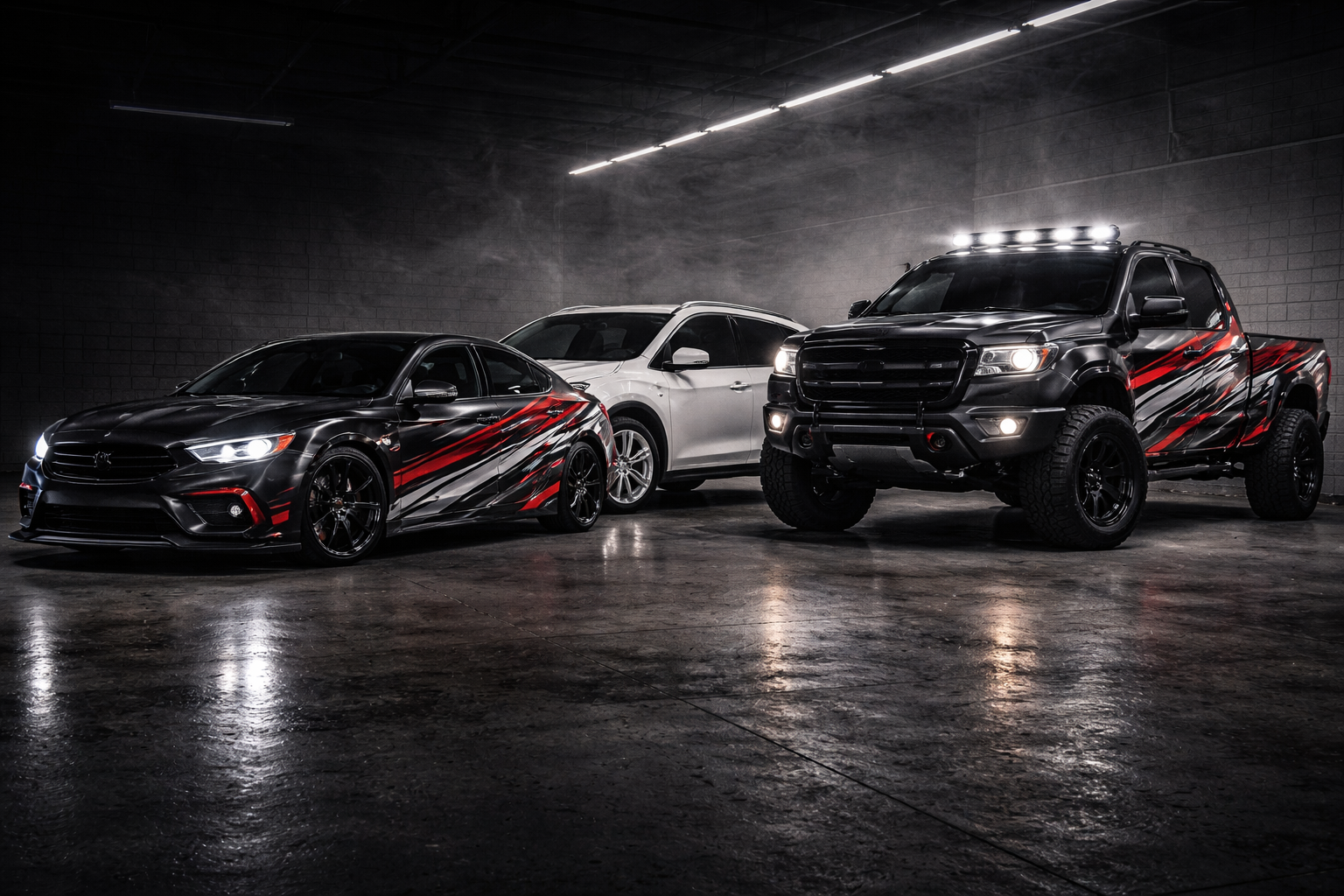 WEEMCUSTOM full car vinyl wrap design for sedans, SUVs, trucks and vans